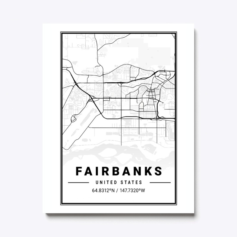 Fairbanks Light City Map
