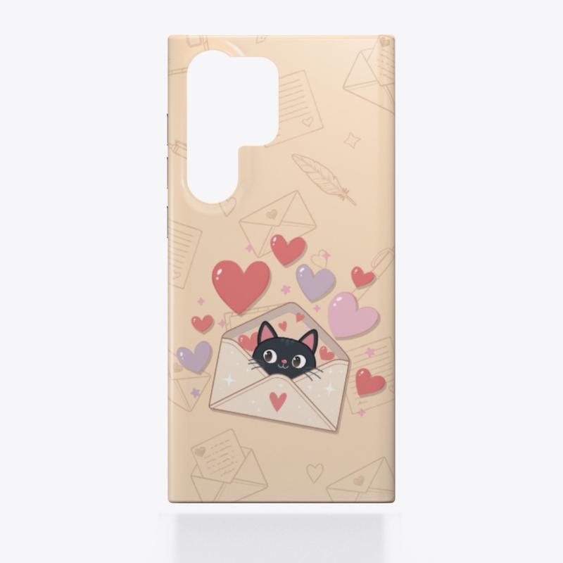 Feline Valentine Envelope 