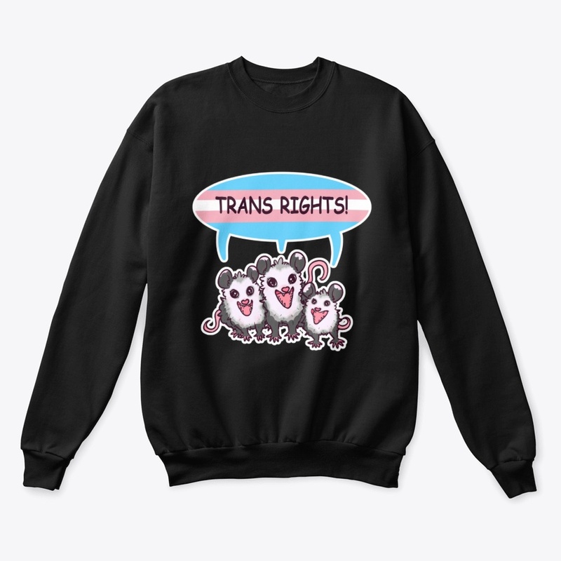 Trans Rights! Opossum