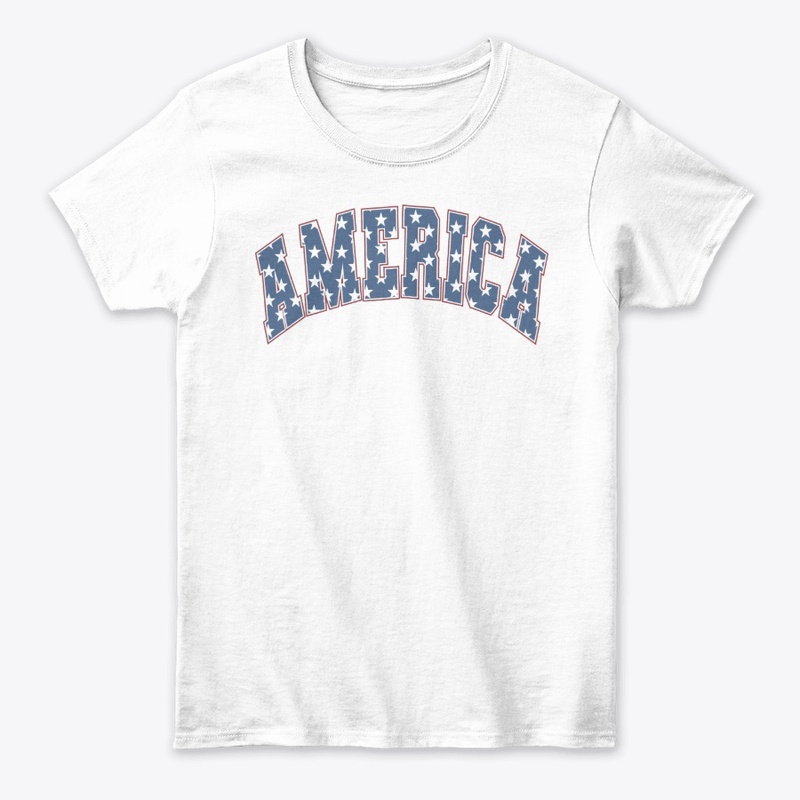 AMERICA Ladies Tee Shirt