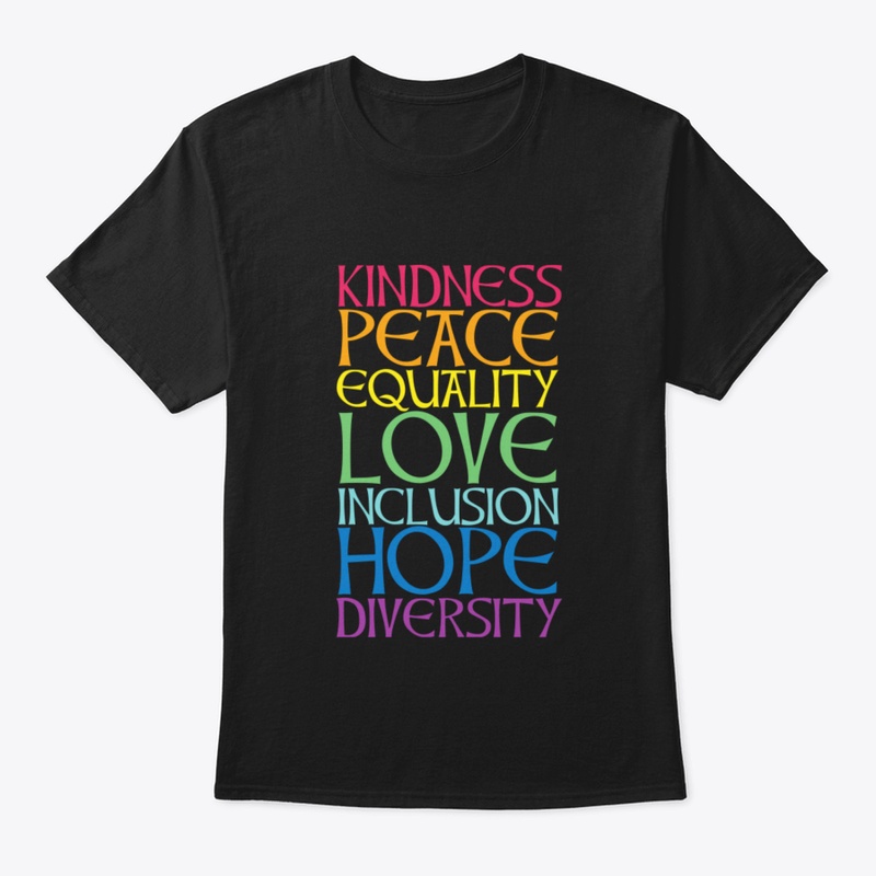 Peace Love Inclusion Equality Diversity 