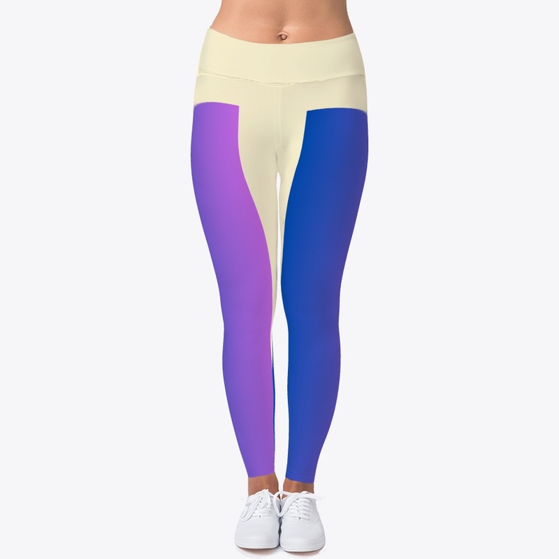 Vibrant coloured leggings