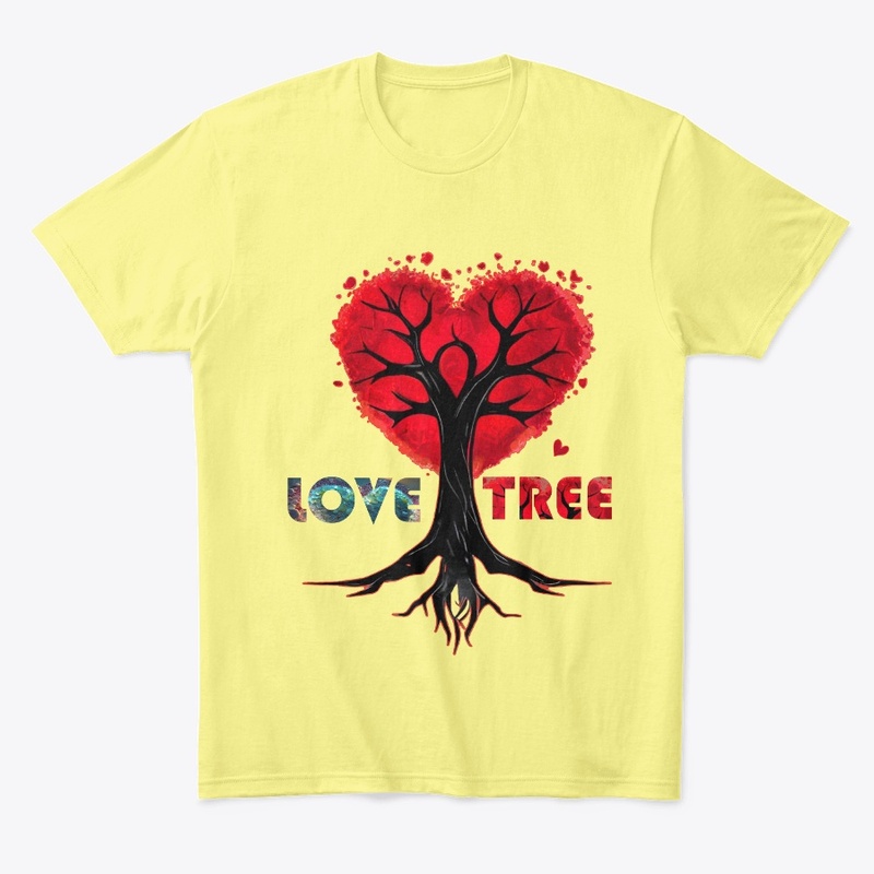 T-shirt design "Love Tree" 