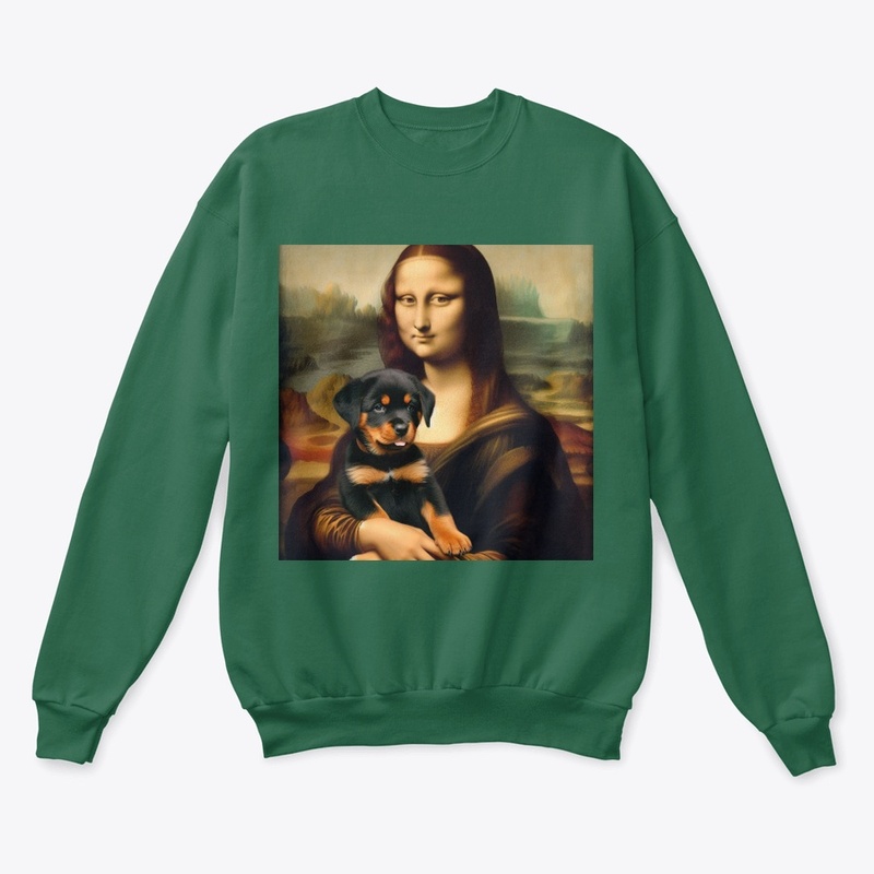 Rottweiler Puppy & Monalisa