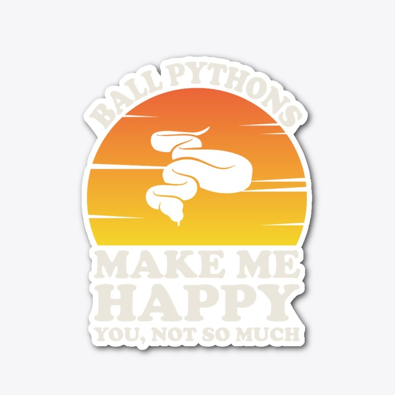 Funny Ball Python T-shirt