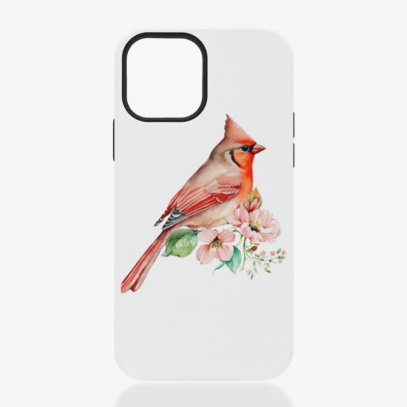 Cardinal Bird in Spring 