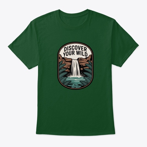 Discover Your Wild  Deep Forest Kaos Front