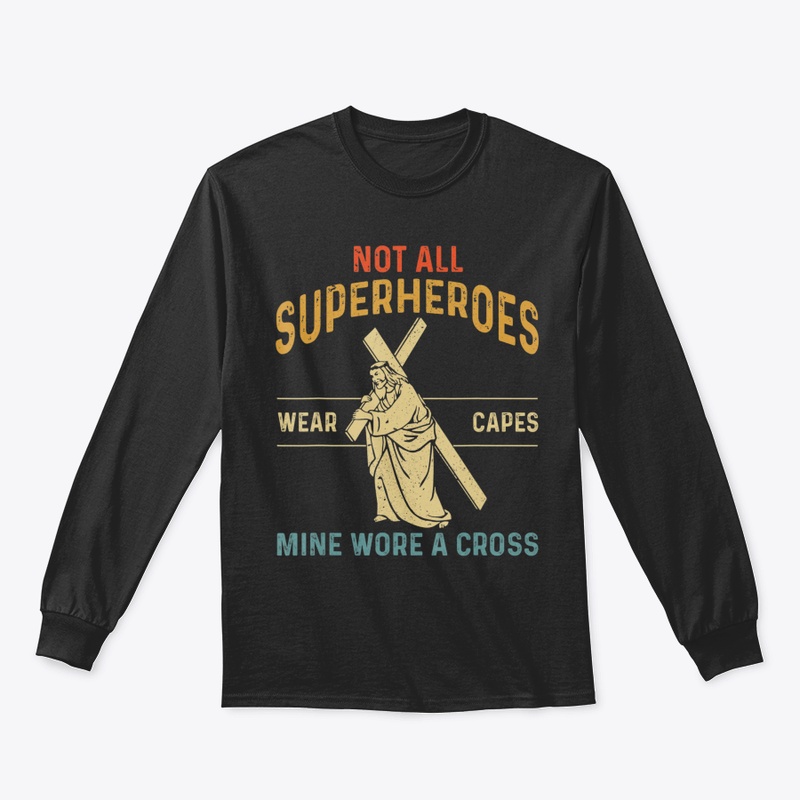JESUS SUPERHERO MEN WOMEN JESUS CHRIST C