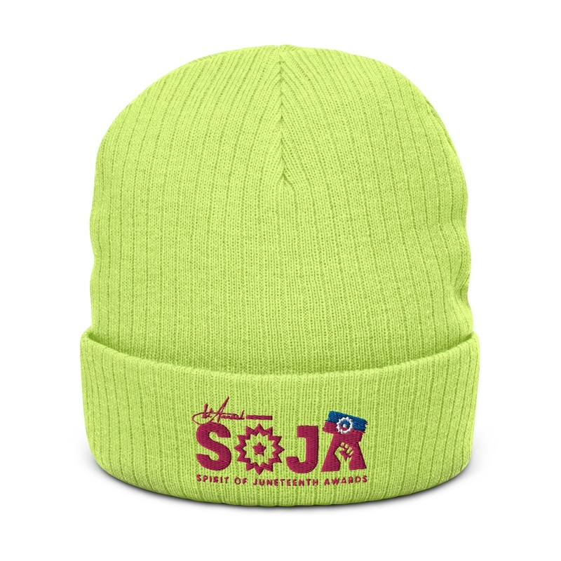 SOJA Women's Ribbed Beanie Perfect Pink
