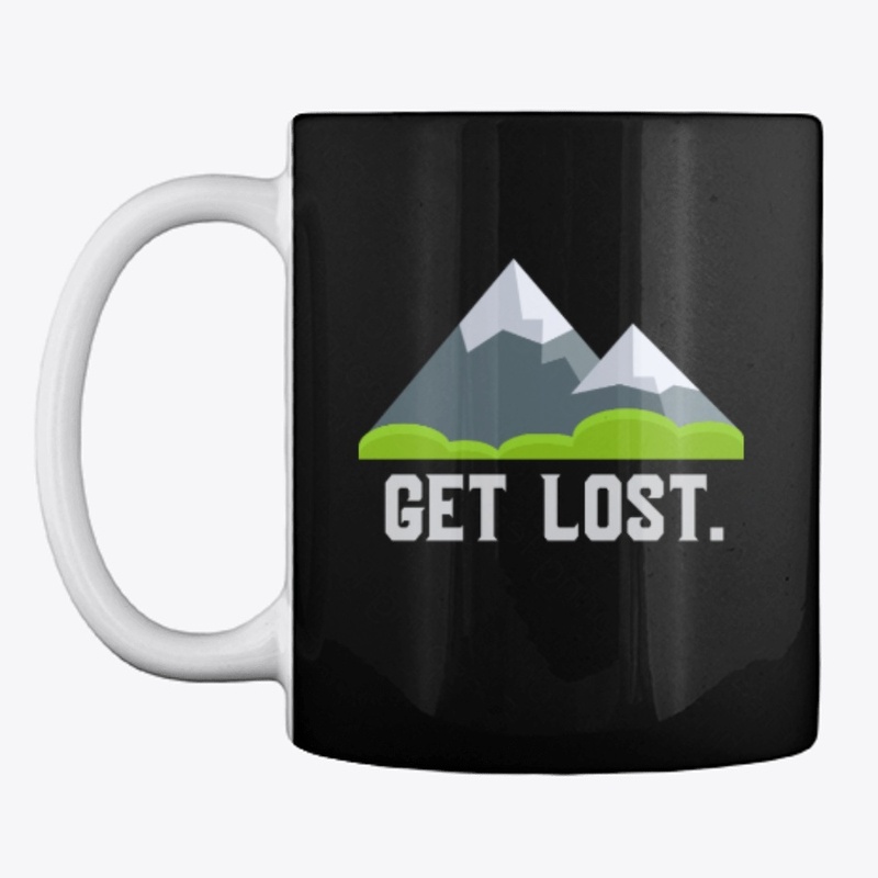 get lost hiking t shirts