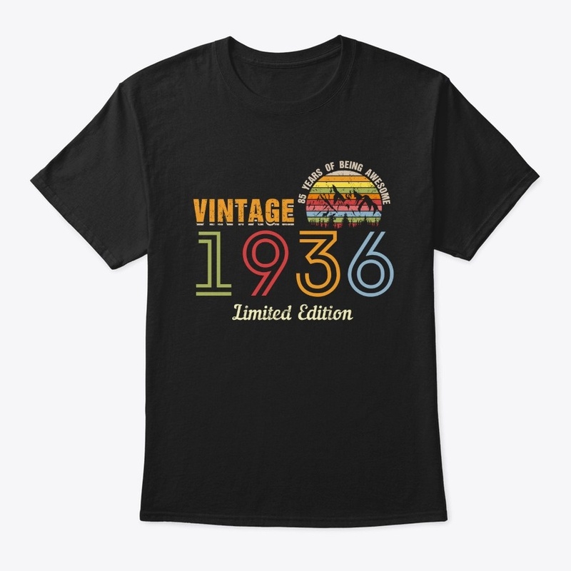 85 Year Old Vintage 1936 Limited Edition