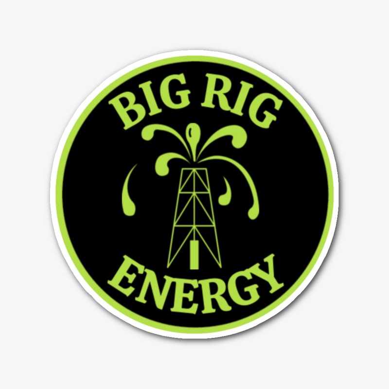 Big Rig Energy Green & Black