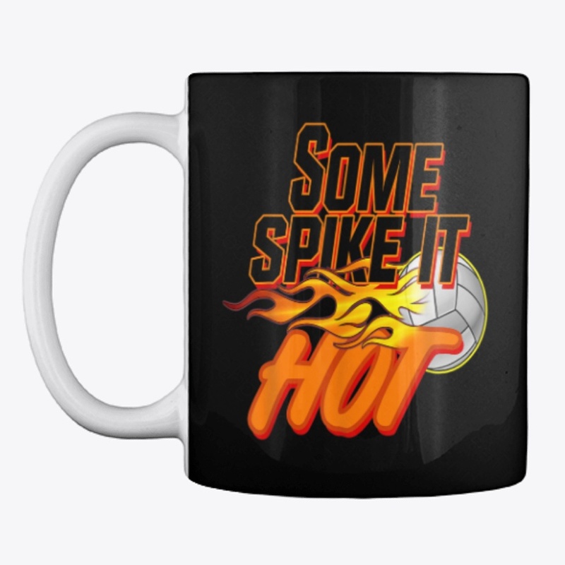 Some Spike it Hot Volleyball Tee