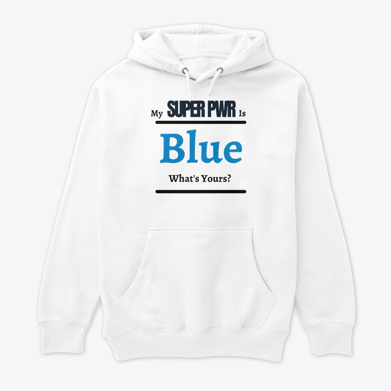 True Colors Blue Super Power Design