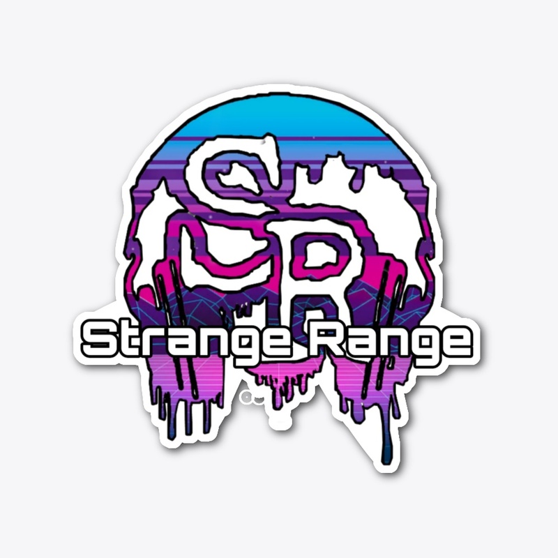 Strange Vapor Wave Back Logo