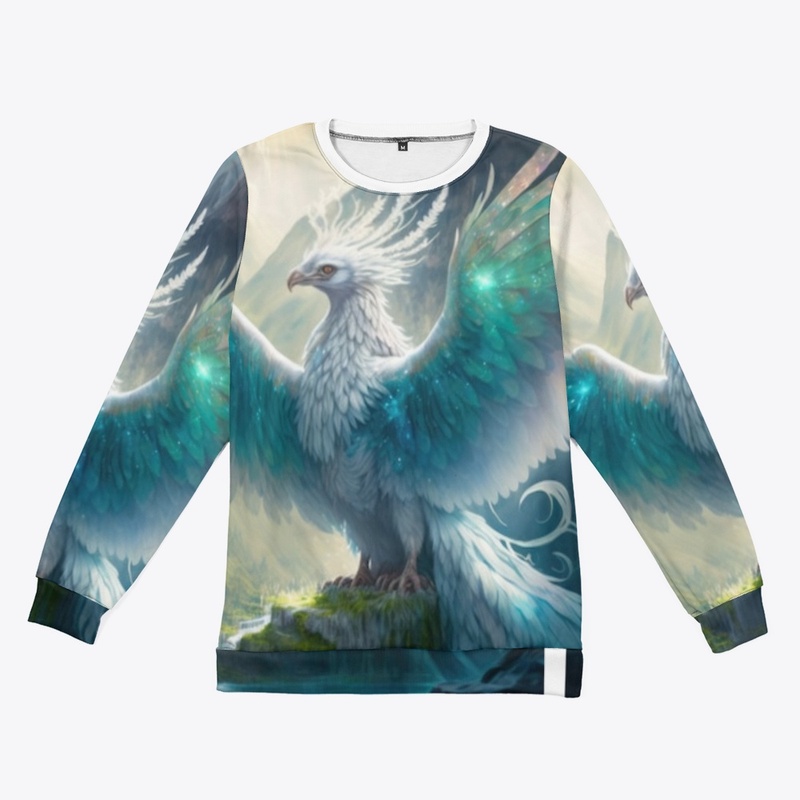 Cute colourful eagle design 