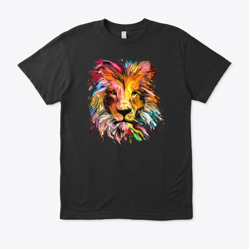 Wild Lion Image Tee-1