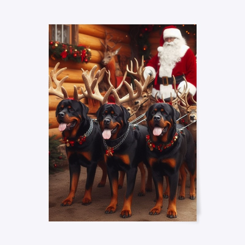 Rottweilers and Deers