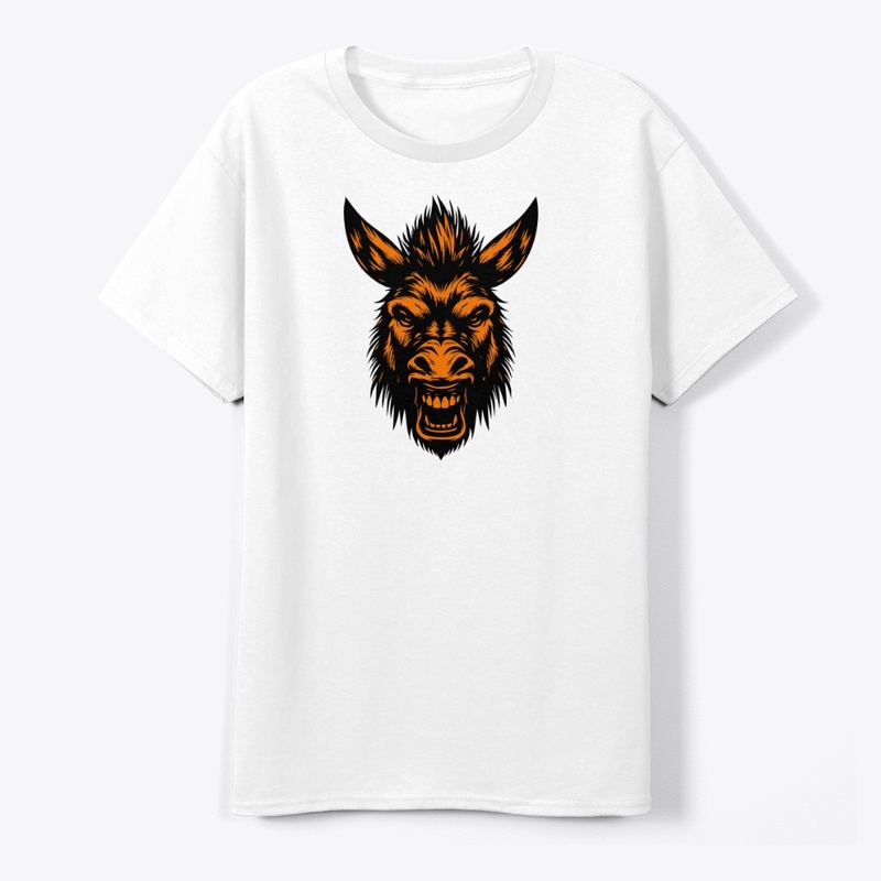 Fierce Donkey Illustration