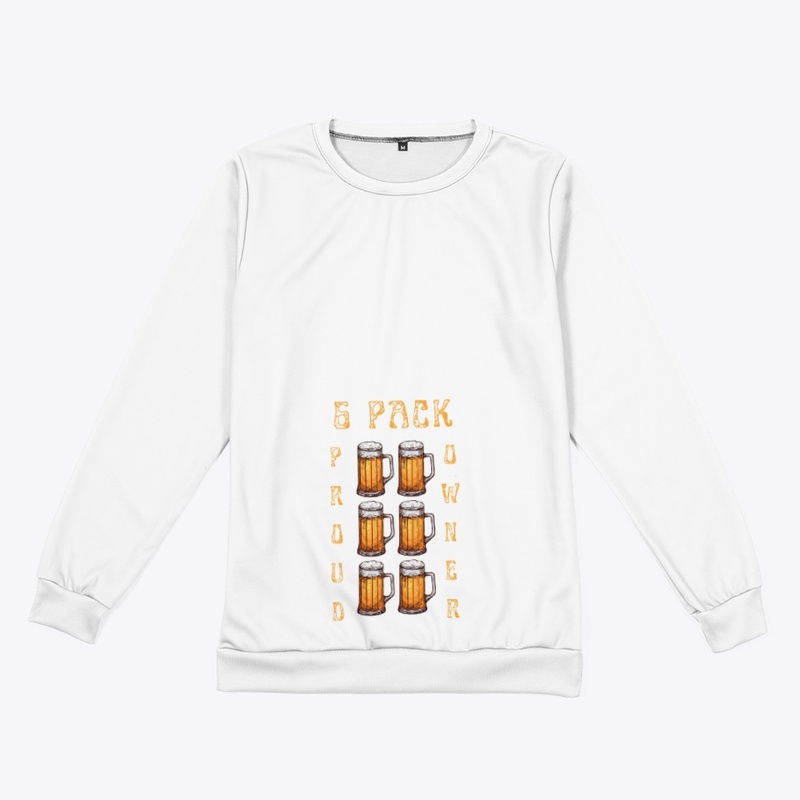 funny six pack proud owner