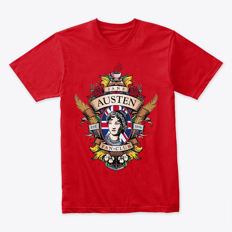Jane Austen Fan Club Mens Tee