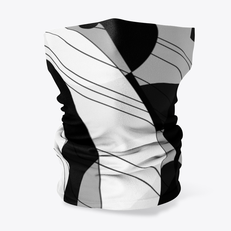 abstract rings black and white