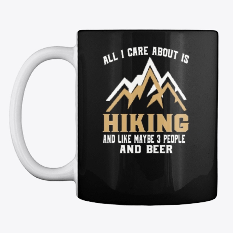 all i care  hiking t shirts