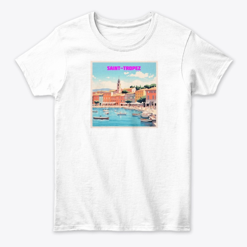 "Pastel Paradise" Saint-Tropez