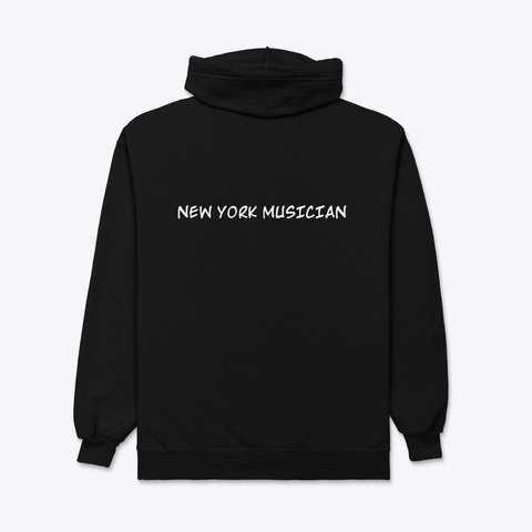 New York Musician's Center Online Store Black T-Shirt Back