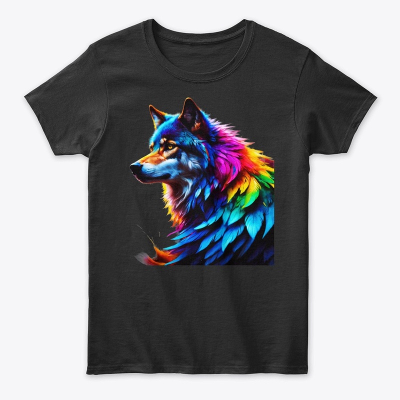 Love wolf Women Shirt Wolf Lovers pour 