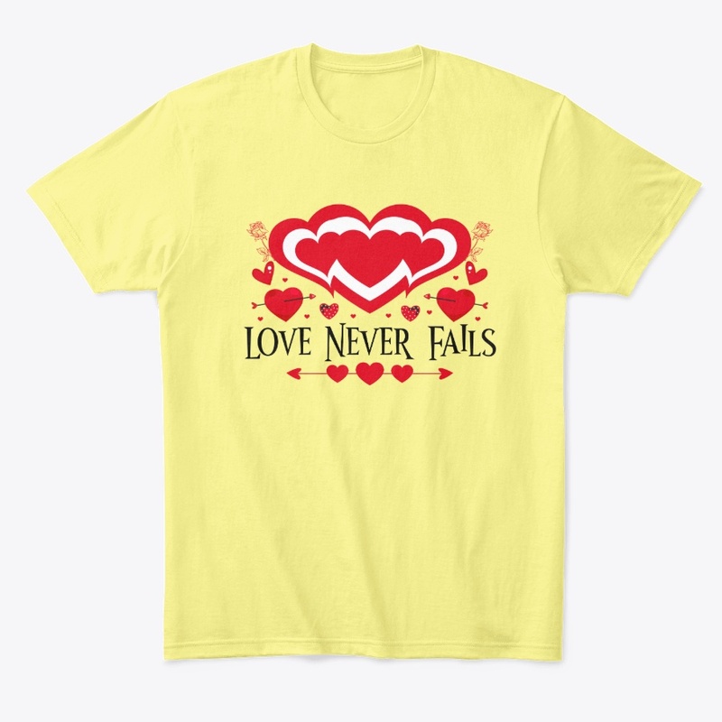 Love never fails