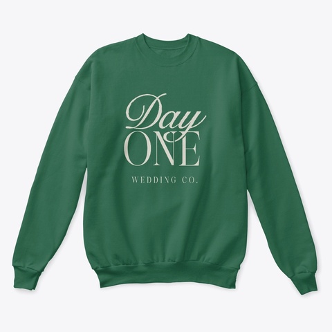 Day One Wedding Co.   Stack Deep Forest  T-Shirt Front