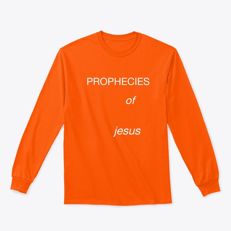 Prophecies of Jesus prosper italic