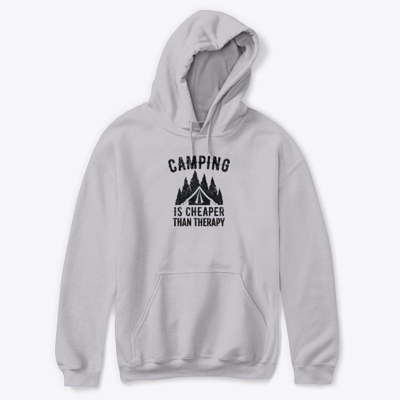 Camping is Cheaper Than Therapy Funny
