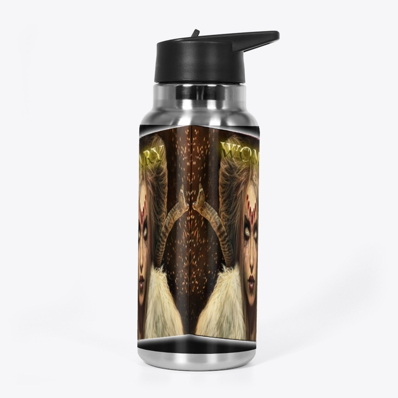 Scary Woman drinkware