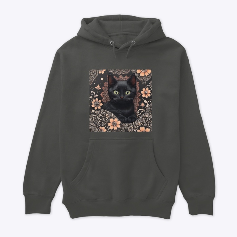 Black Cat Lover Unisex Hoodie