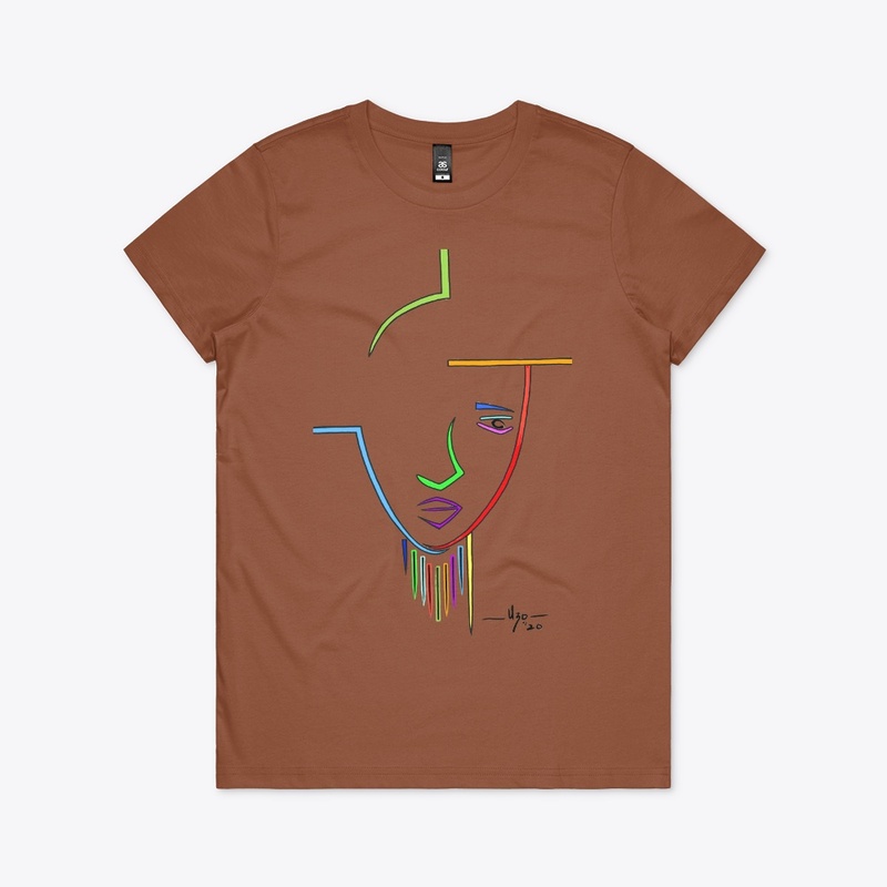 Rainbow Face WB