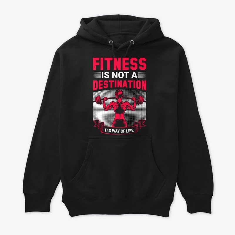 Train Hard – No Excuses Gym Tee