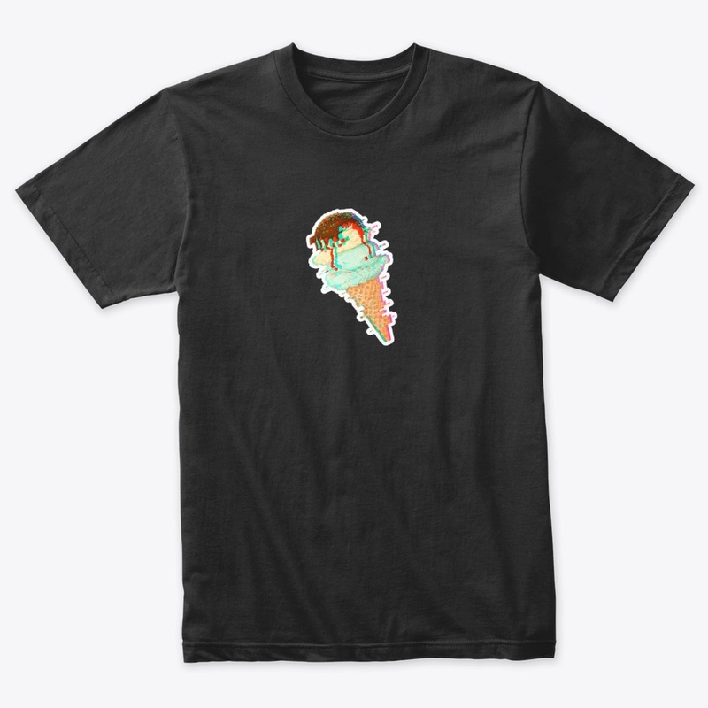 Glitchy Ice Cream Cone