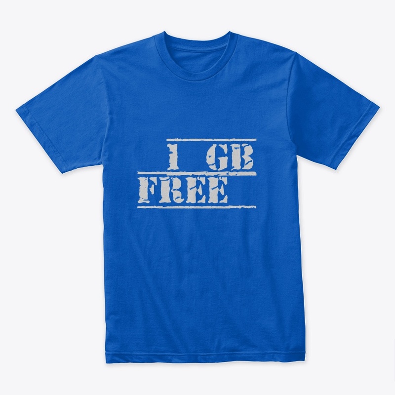 1GB free data t-shirt