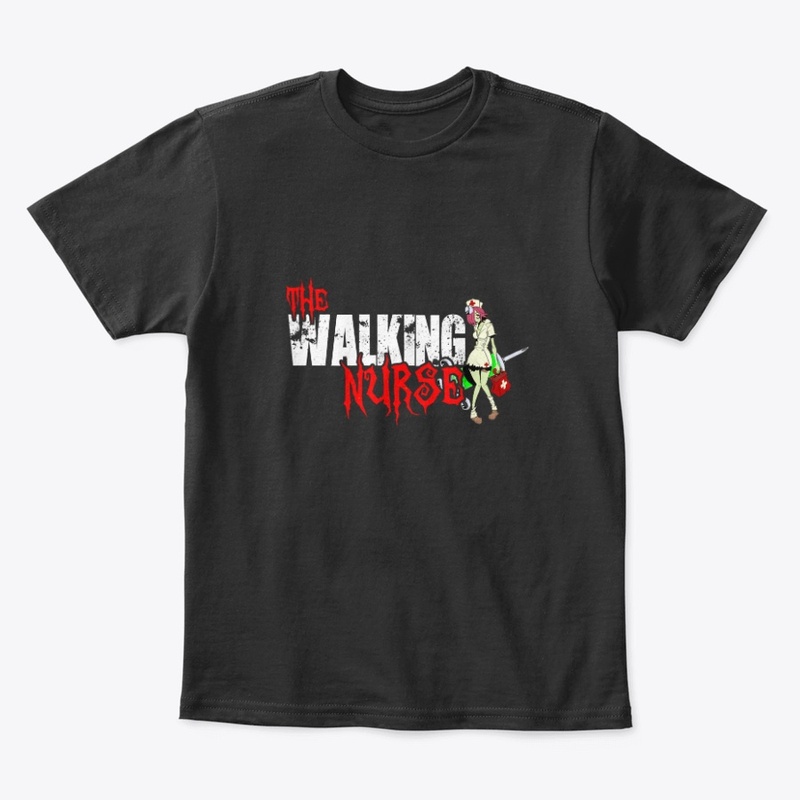 The Walking Nurse Funny Nurse T-shirt 