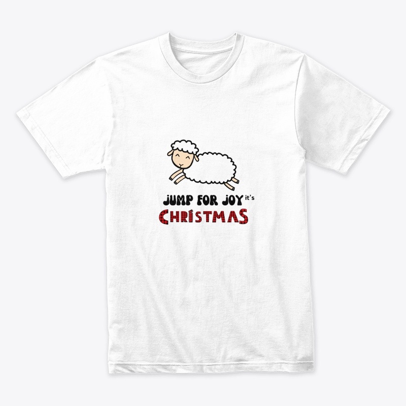 Jump for Joy | White | T-shirt Hoodie