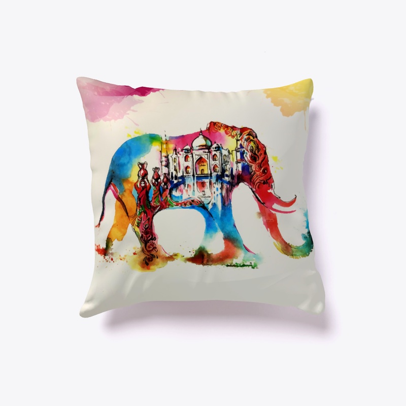 India Elephant Vintage Travel Love