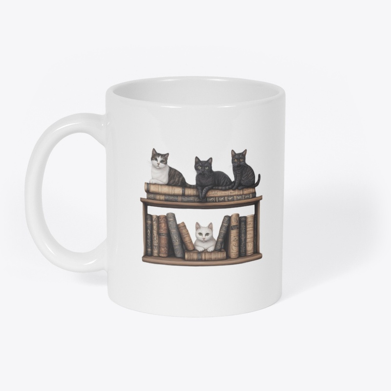 Cats on Books