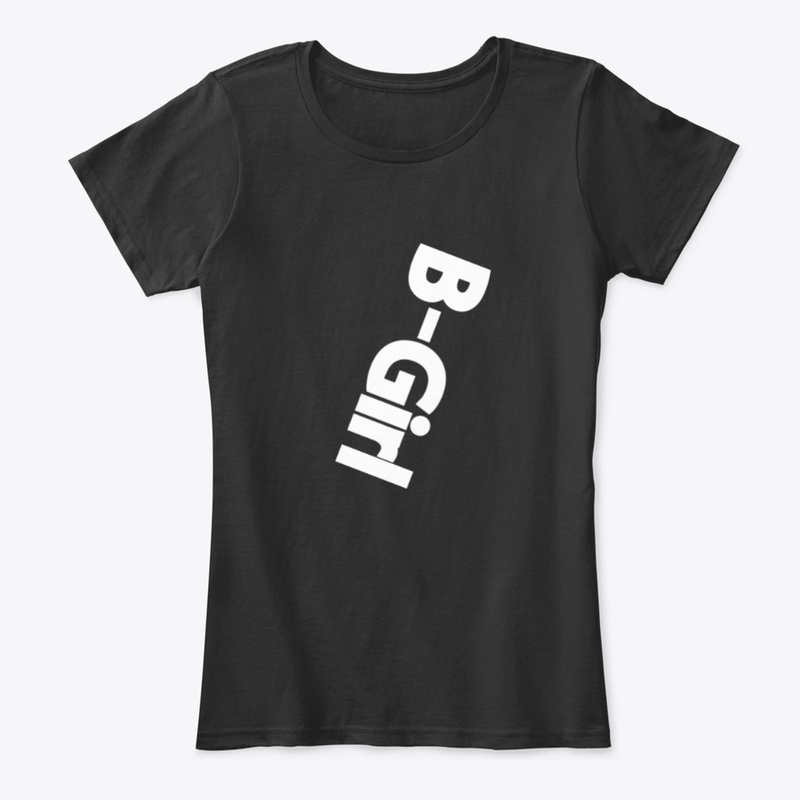Hip Hop B-Girl Twisted in Chunky Letters