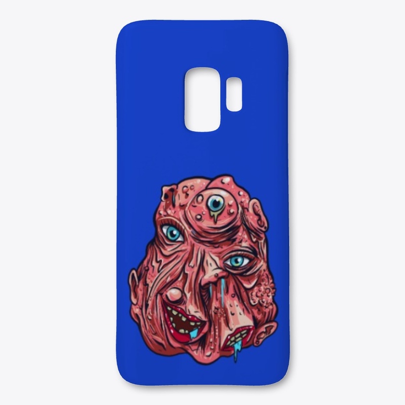 Simple Scary Glob Face Halloween Costume