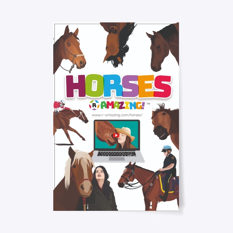 Horses ‘R’ Amazing Poster