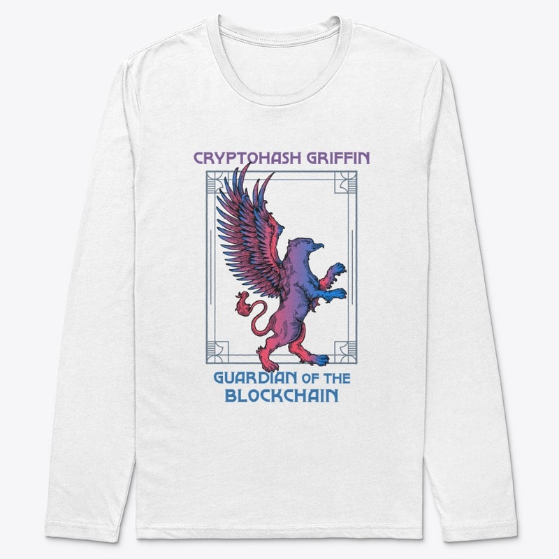 Cryptohash Griffin Heraldry (white)