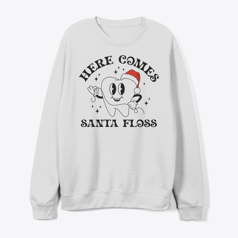 Here Comes Santa Floss