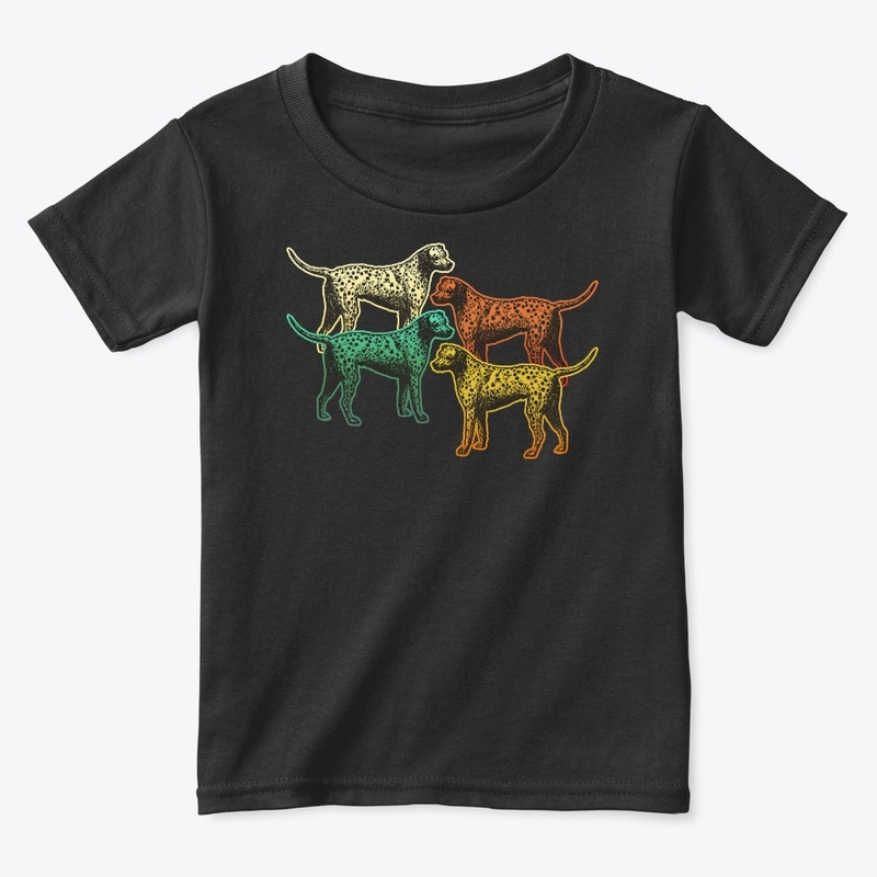 Vintage Retro Dalmatian For Dog Lover